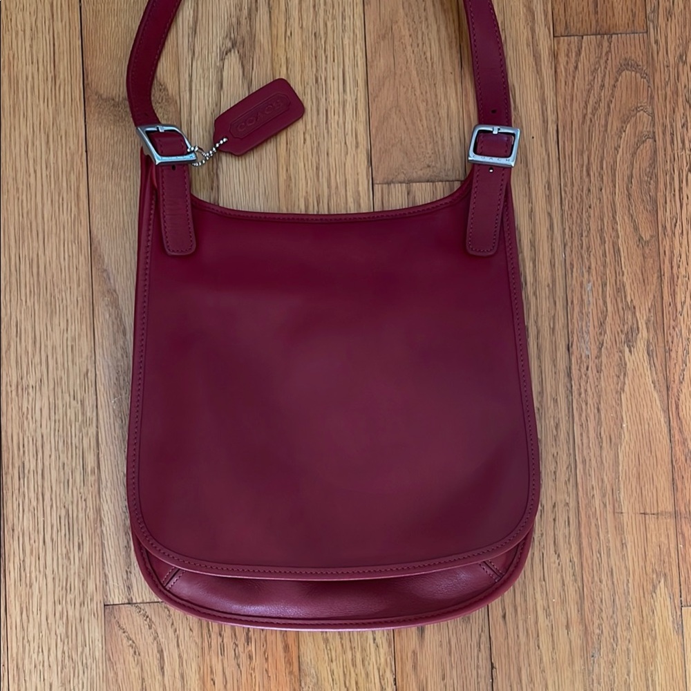 Vintage Coach Small Hippie Flap Bag #9135